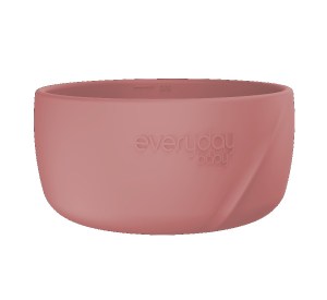 Everyday baby silikonska posuda, crvena 2 komada